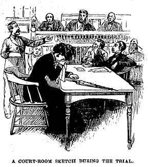 Duer during the trial